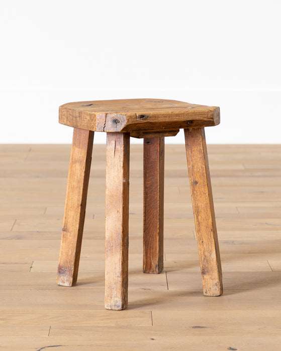 Antique clearance pine stool