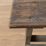 Vintage Sawbuck Side Table