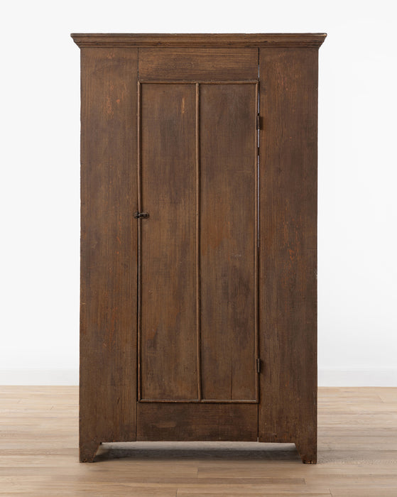 Brown shop wood wardrobe