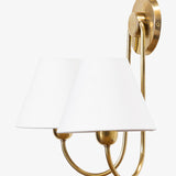 Wainwright Double Swoop Sconce