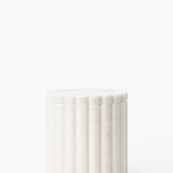 White Marble Canister