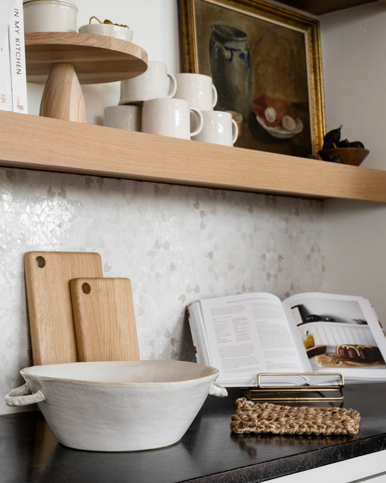 Brass Metal and White Marble Cookbook Stand, Tabletop Kitchen Recipe Book  Holder