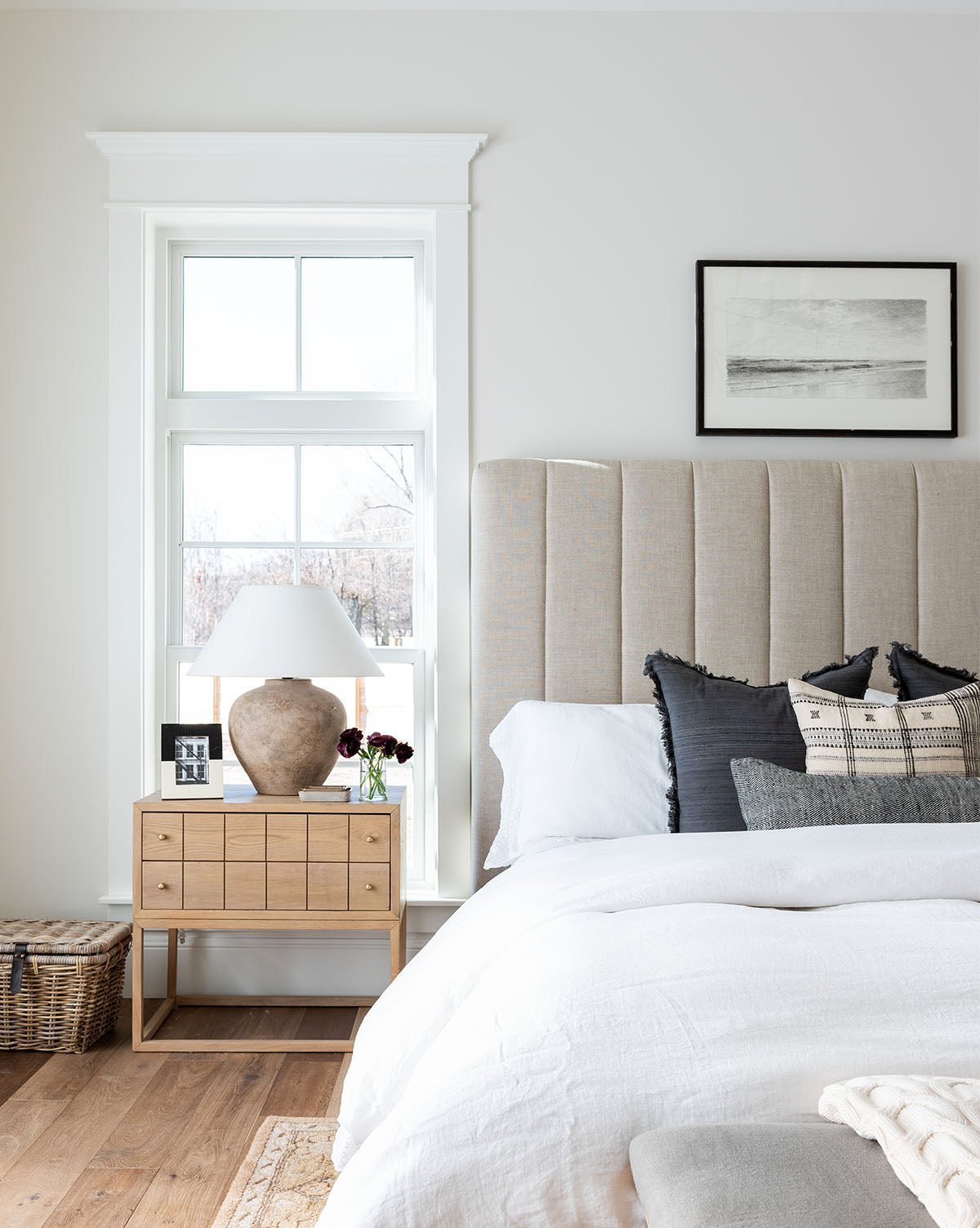 Hoffman Bed Tall Headboard