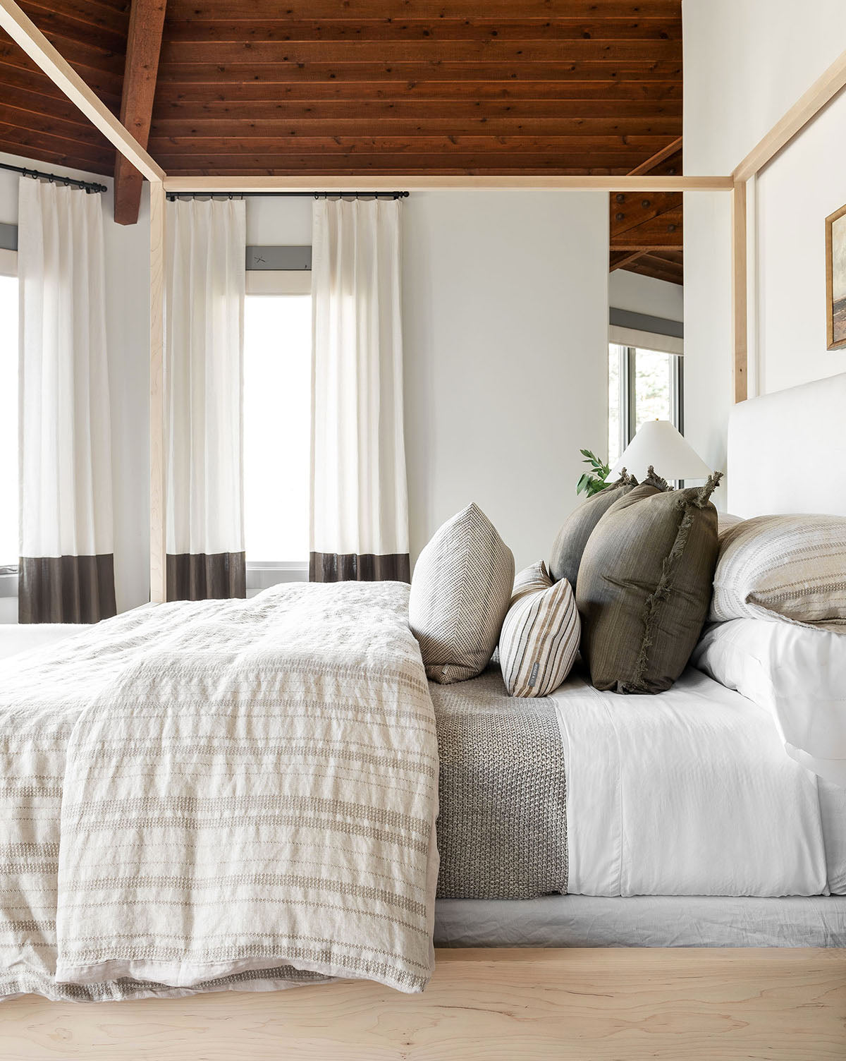 Carter Woven Linen Duvet Cover