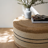 Brynlee Woven Ottoman