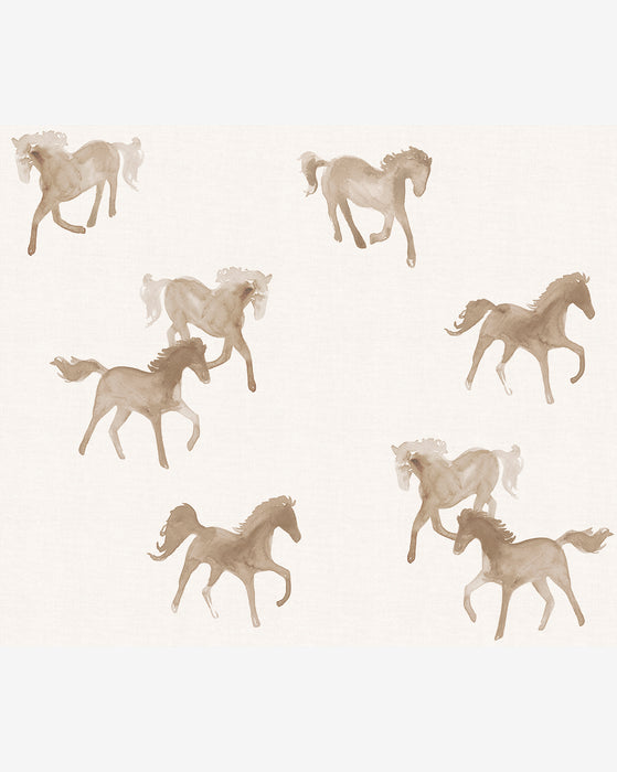 Watercolor Horses Wallpaper