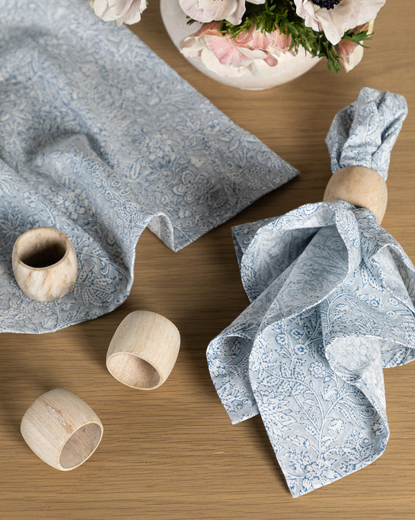 Wooden Napkin Rings (Set of 4)