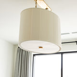 Perfect Pleat Oval Hanging Shade