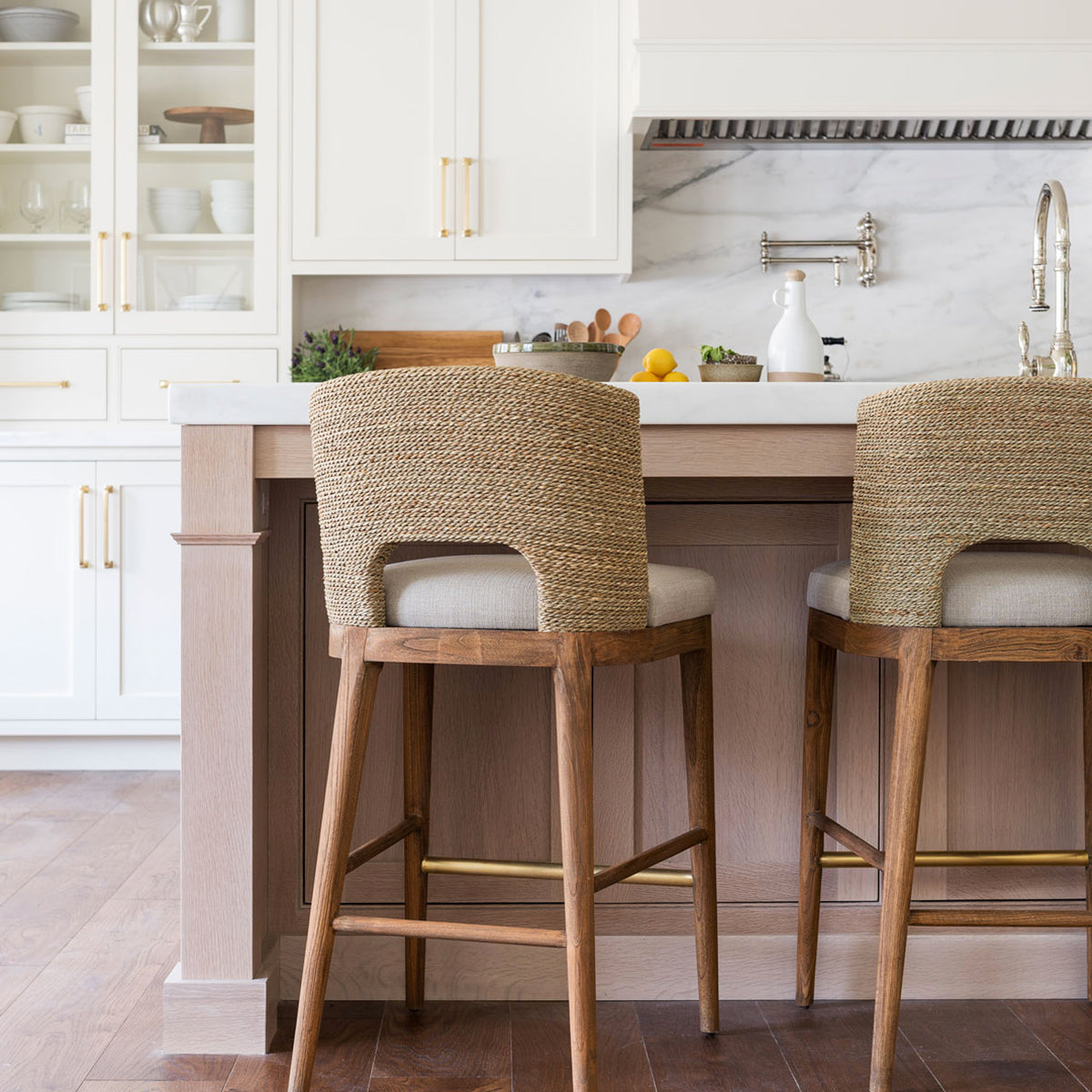 Ava Seagrass Counter Stool