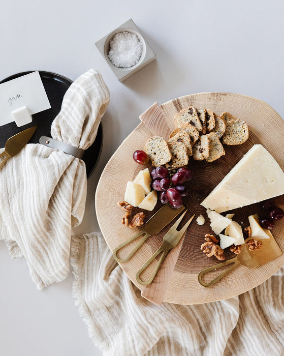 Golden Charcuterie Knife Set
