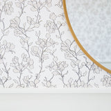 Blair Sketched Floral Wallpaper